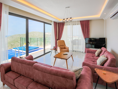  gece  -  Kasım
  | Kalkan İslamlar'da Doğa Manzaralı ve Korunaklı Lüks Villa  Jakuzili 3 Süit Odalı 6 Kişilik Tatil Villası